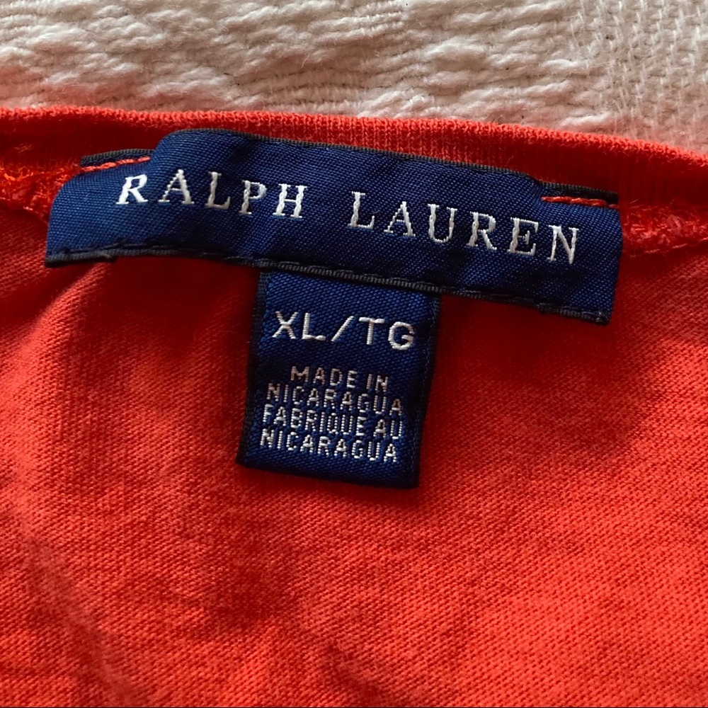 Ralph Lauren long sleeve cotton top - Picture 2 of 4